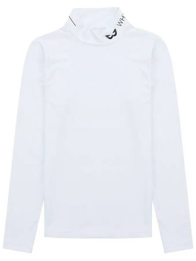 Golf Wear Basic Jersey Turtleneck WB21FAWT01WH White - WHITEBALL - BALAAN 3