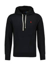 Embroidered Logo Pony Hoodie Black - POLO RALPH LAUREN - BALAAN 3