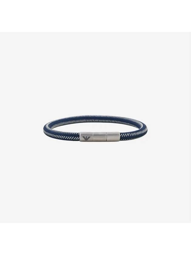 Men's Nylon Bracelet Black - EMPORIO ARMANI - BALAAN 3