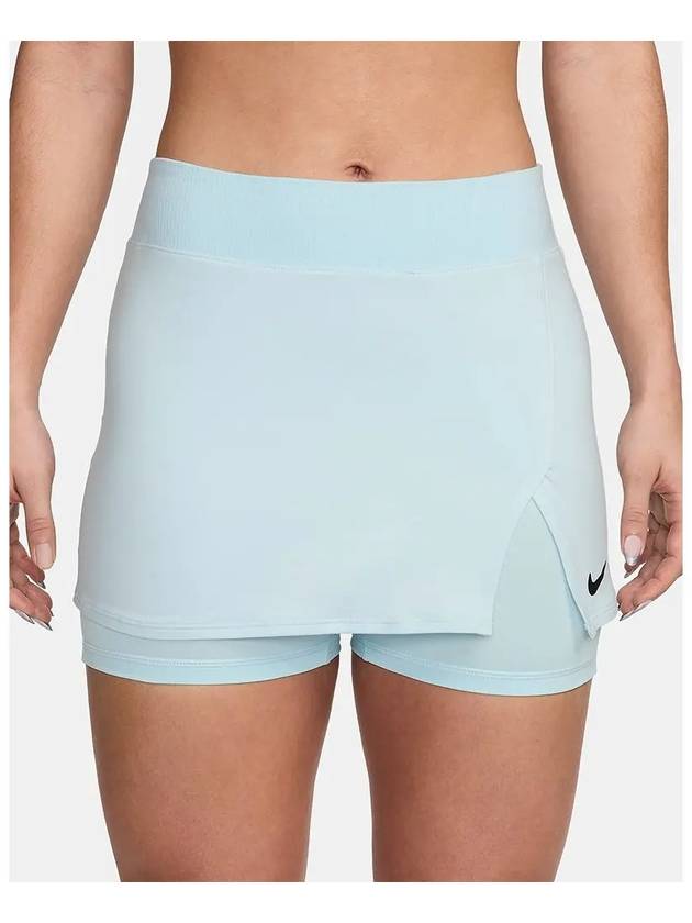 Women s Dry Fit Victory Tennis Skirt Mint Blue DH9779 474 - NIKE - BALAAN 4