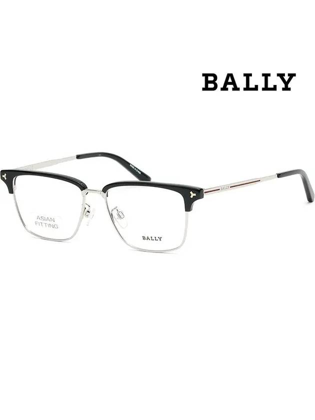 Eyewear Square Glasses Black Silver - BALLY - BALAAN 2