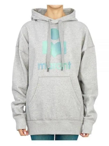 MANSEL SW0362 22A043E 02GY Mansell hooded sweatshirt - ISABEL MARANT - BALAAN 1