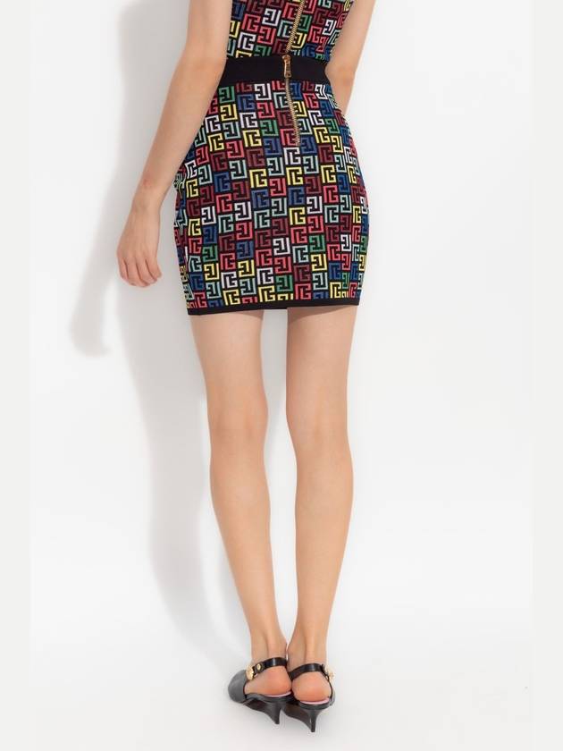 Balmain Short Skirt, Women's, Multicolour - BALMAIN - BALAAN 4