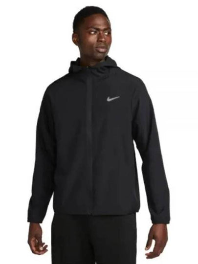 Form Dri Fit Hooded Jacket Black - NIKE - BALAAN 2