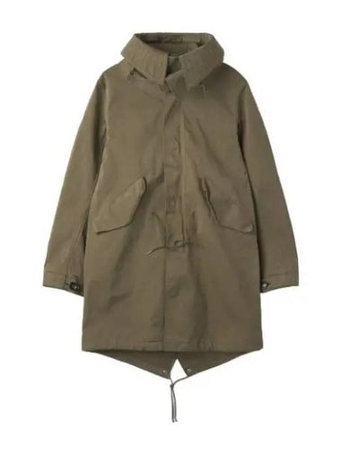 Fishtail Long Parka Khaki - TEN C - BALAAN 1