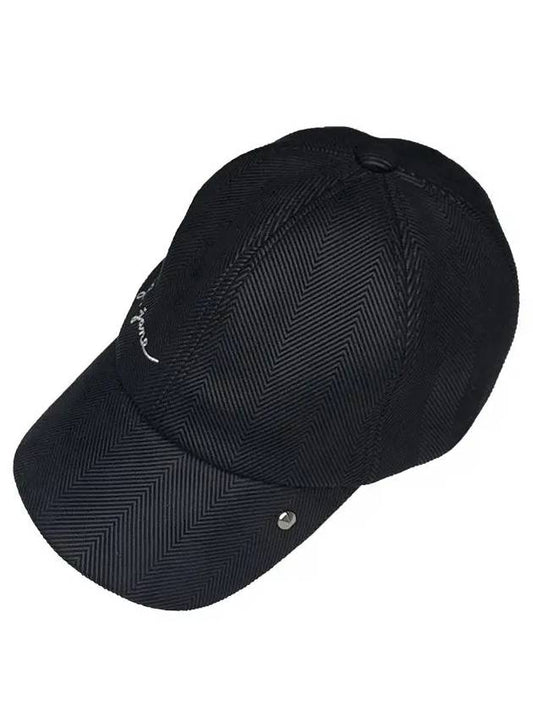 Golf Wear Stud Ball Cap Black - J JANE - BALAAN 2