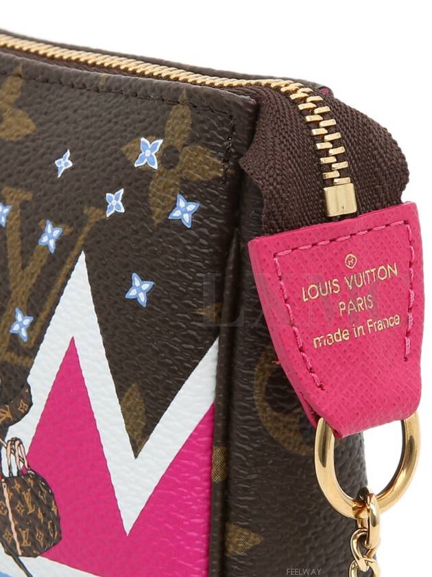 Limited Edition Mini Pochette Accessua Monogram Chain Pouch M67767 - LOUIS VUITTON - BALAAN 6