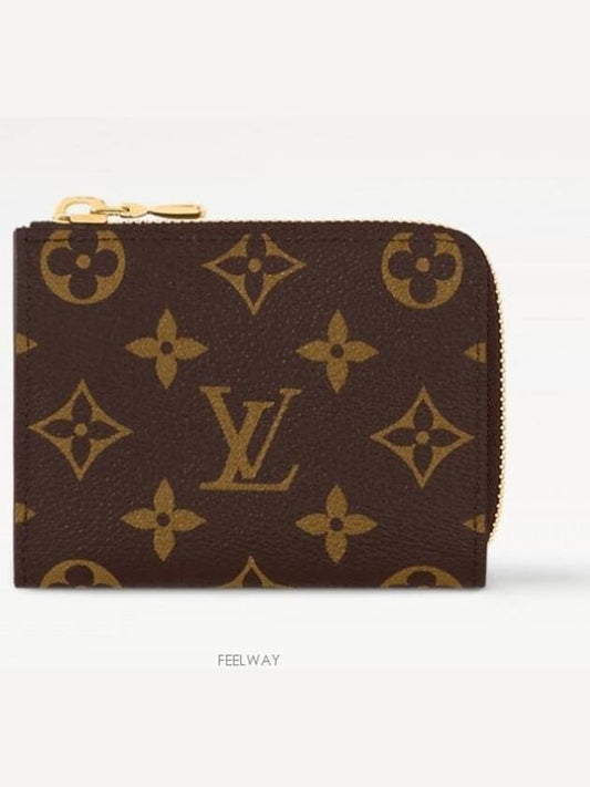 Noa Compact Card Wallet Brown - LOUIS VUITTON - BALAAN 2