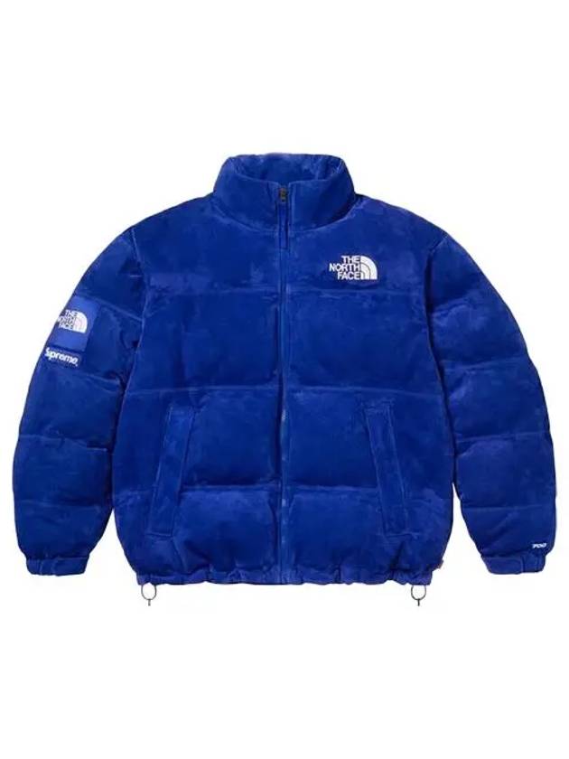 X North Face Suede Noop Padding Royal Blue Men's Padding NF0A875NO91 - SUPREME - BALAAN 1