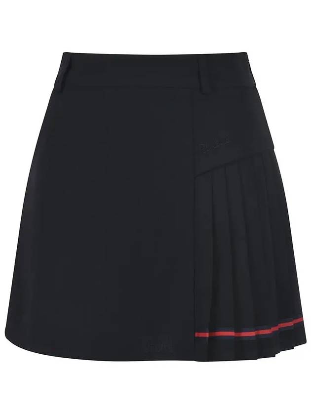 Hem color combination back pleated skirt MW3AS600 - P_LABEL - BALAAN 3