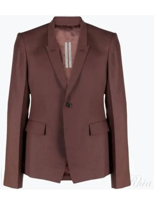 Tailored fit 1 button jacket RU21S6733WG23 - RICK OWENS - BALAAN 1