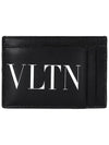 VLTN Logo Card Wallet Black - VALENTINO - BALAAN 6