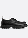 Buffalo Bossed Oblique Motif Derby Black - DIOR - BALAAN 2