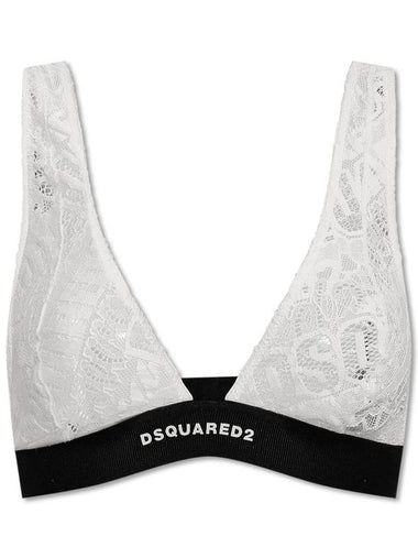 Dsquared2 Lace Bra, Women's, White - DSQUARED2 - BALAAN 1