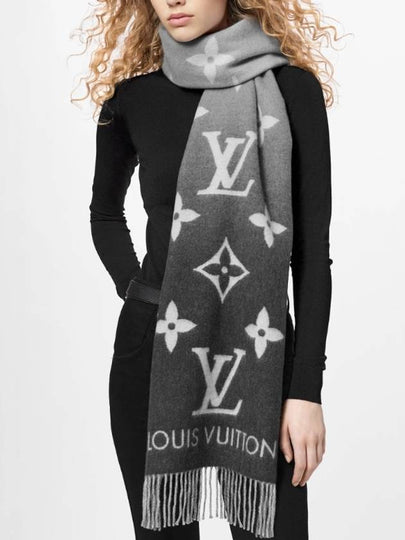 Reykjavik Gradient Scarf Grey - LOUIS VUITTON - BALAAN 2