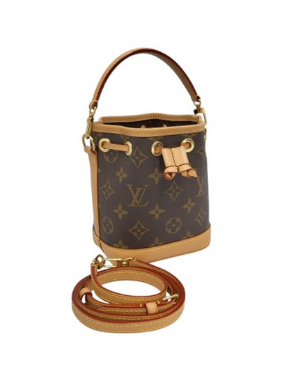 M81266 Monogram Canvas Nano Noe Bucket Tote Bag Strap - LOUIS VUITTON - BALAAN 2