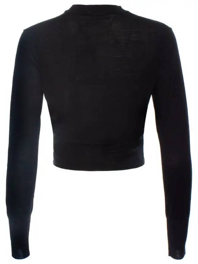 Bea Cropped Cardigan Black - VIVIENNE WESTWOOD - BALAAN 7