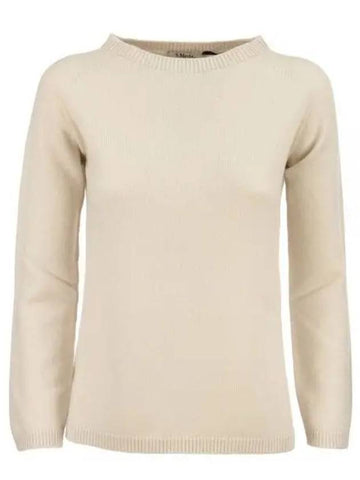 GIOSE S Cashmere Sweater Beige Women Knit 234473 - MAX MARA - BALAAN 1