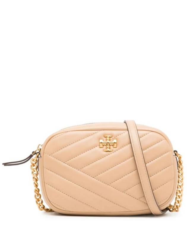 Chevron Kira Small Camera Cross Bag Desert Dune - TORY BURCH - BALAAN 1