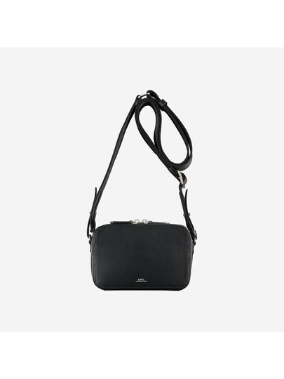 Calfskin Soho Camera Cross Bag Black - A.P.C. - BALAAN 2