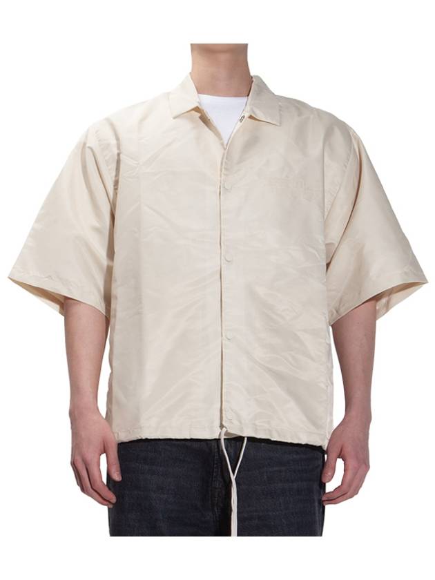 Essential SS Nylon Shirt 186SU224000F EGG SHELL - FEAR OF GOD - BALAAN 2
