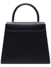 Trapeze Leather Tote Bag Black - THOM BROWNE - BALAAN 5