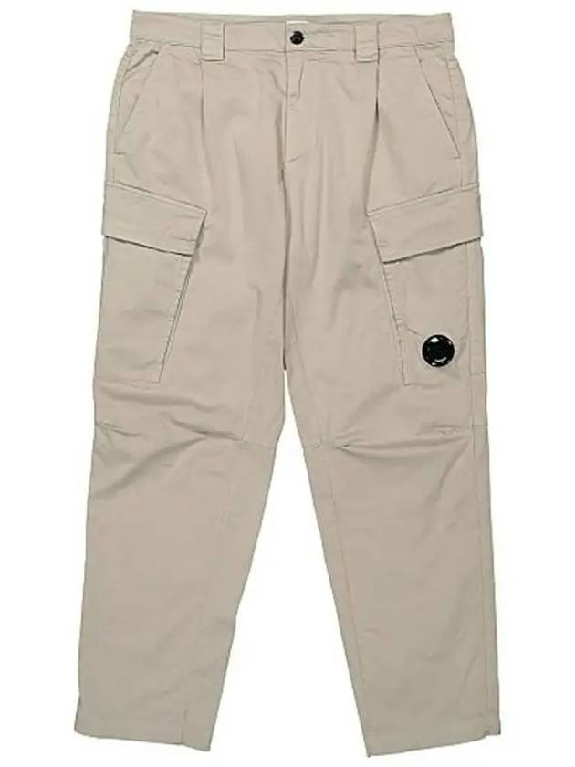 Stretch Sateen Loose Cargo Straight Pants Grey - CP COMPANY - BALAAN 2