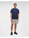 Lens Pocket Swim Shorts Grey - CP COMPANY - BALAAN 4