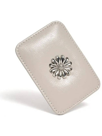 Daisy Slim Mini Transportation Card Wallet Warm Gray - LE MASQUE - BALAAN 2