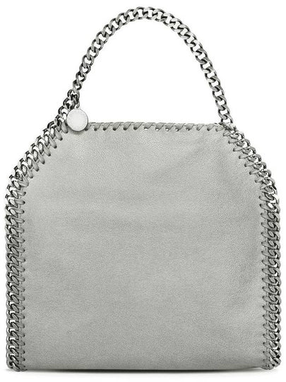 silver Falabella mini tote bag light gray - STELLA MCCARTNEY - BALAAN 2