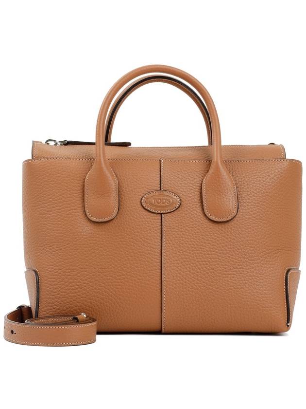 Di Leather Tote Bag Brown - TOD'S - BALAAN 2