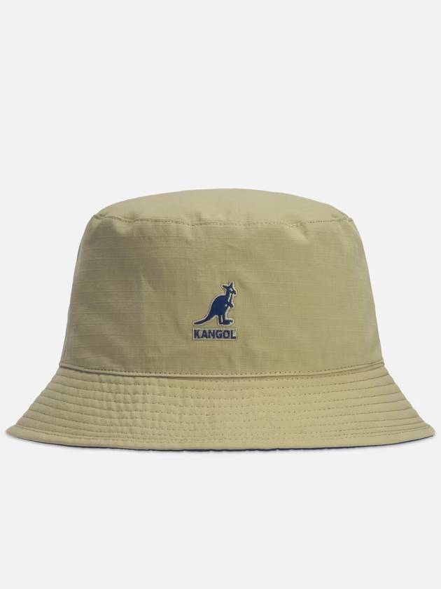 Reversible Bucket Hat Bungeoji Hat K5364 Khaki - KANGOL - BALAAN 2