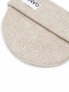 Women's Logo Wool Beanie Sand Beige - GANNI - BALAAN 5