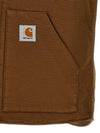 Logo Patch Zipper Vest Hamilton Brown - CARHARTT WIP - BALAAN 5