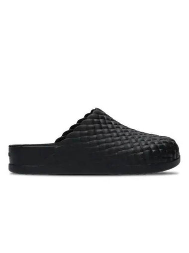 Dylan Woven Texture Clog Black - CROCS - BALAAN 1