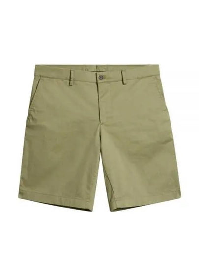 Nathan Cloud Satin Shorts Oil Green - J.LINDEBERG - BALAAN 2