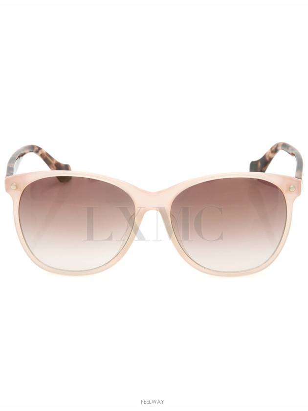 Sunglasses BA0079 Pink Beige Leopard - BALENCIAGA - BALAAN 1