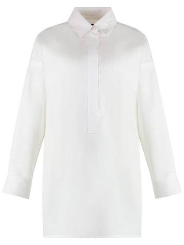 Gucci Cotton Poplin Shirt - GUCCI - BALAAN 1