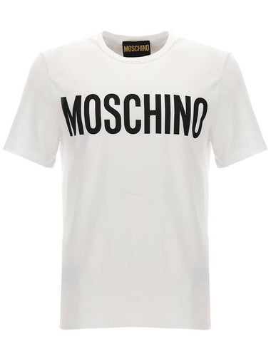 Moschino Logo Print T-Shirt - MOSCHINO - BALAAN 1