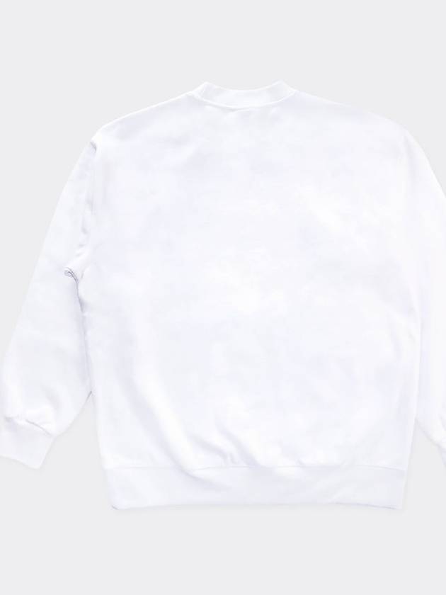 Ancient Korean Embroidery Over Fit sweatshirt White - TEENYTIGER - BALAAN 6