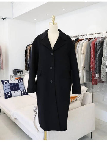 Virgin wool coat black 40 - MAX MARA - BALAAN 1