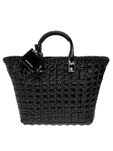 Bistro Strap Basket Small Tote Bag Black - BALENCIAGA - BALAAN 1