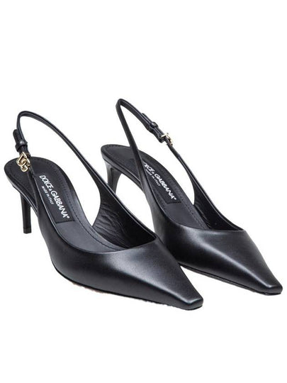 Dolce & Gabbana Slingback In Nappa Leather - DOLCE&GABBANA - BALAAN 2