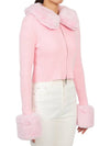 House of Sunny VOL20200 PINK Women s Zip up Cardigan - HAUS OF HONEY - BALAAN 6