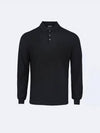 Long Sleeve Cotton PK Shirt Black - ZANONE - BALAAN.