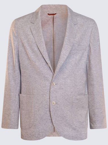 Brunello Cucinelli Grey Wool Blazer - BRUNELLO CUCINELLI - BALAAN 1