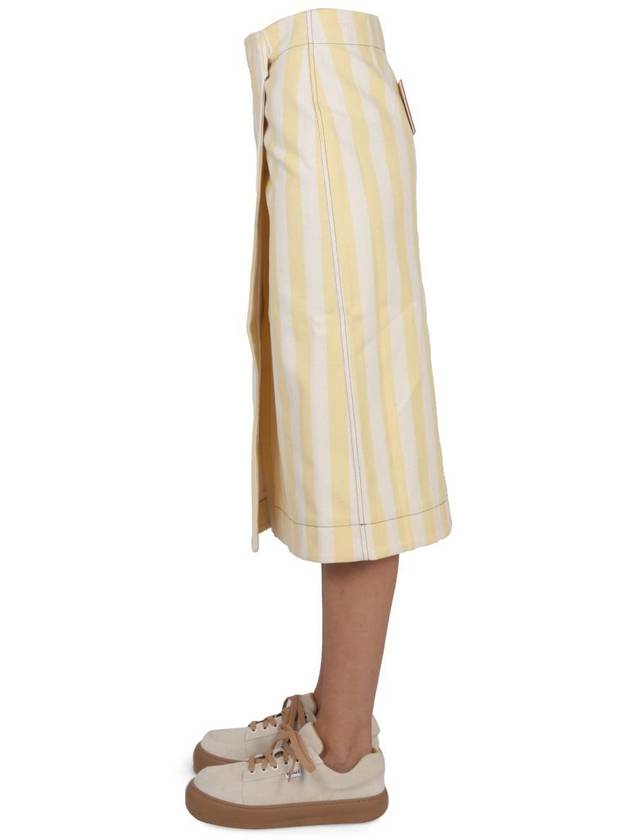 Sunnei Striped Pattern Skirt - SUNNEI - BALAAN 3