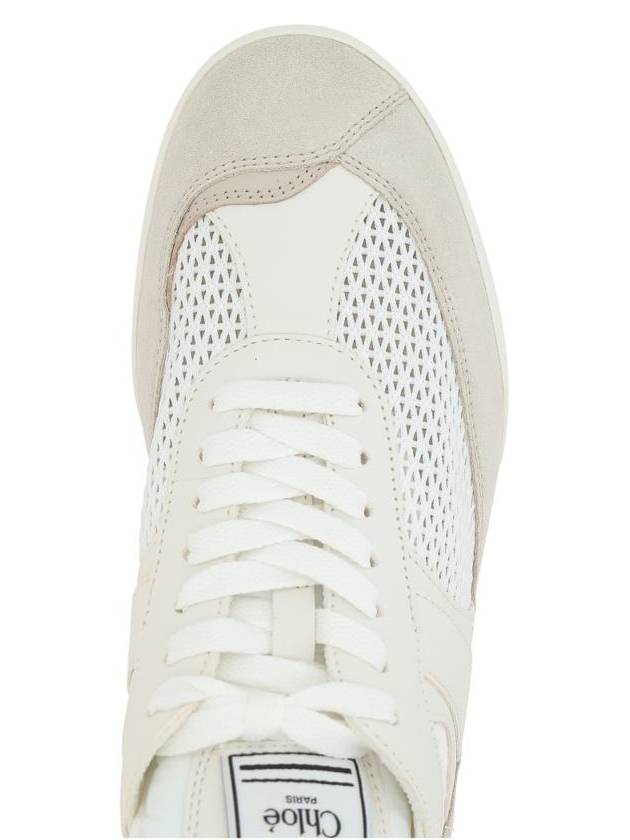 Kick Low Top Sneakers White - CHLOE - BALAAN 5