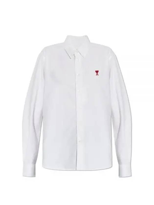 De Coeur Long Sleeve Shirt Ivory - AMI - BALAAN 2