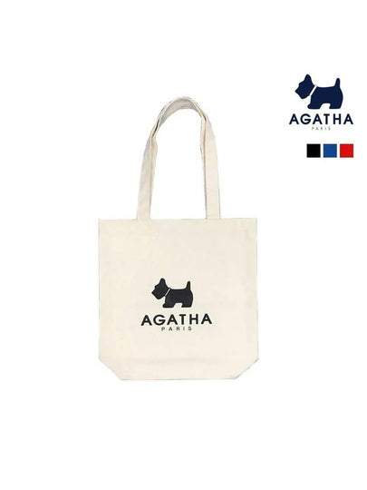 Classic Basic Monochrome Logo Canvas Bag - AGATHA APPAREL - BALAAN 2